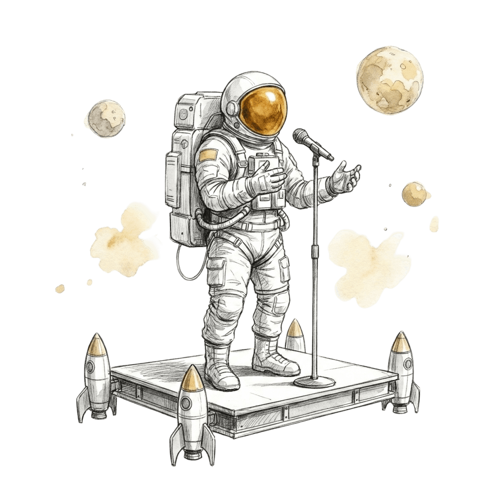 Astronaut Pitch